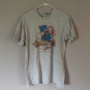 Vintage heather grey grateful dead "grateful dad" 1993 t shirt